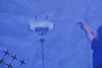 How high is a basketball hoop