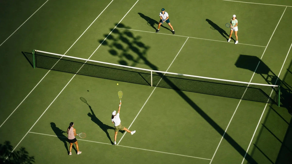 Tennis Doubles: Rules, Formation, Tactics and Game Types