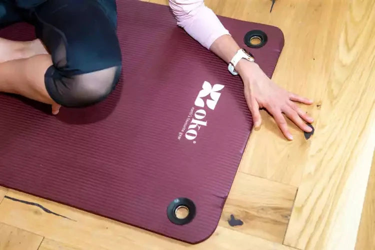 Yogamat - 1.5cm (met oogjes)
