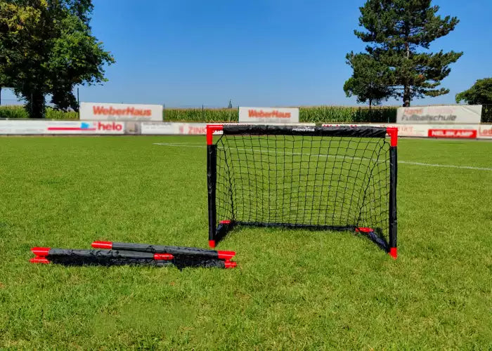 Fußballtor Garten 90x60cm faltbar + Ball