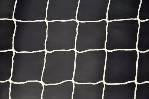 Fußballtornetz - Tornetz - 7,5 x 2,5 x 2 x 2 m - PP 4 mm - Kastenform