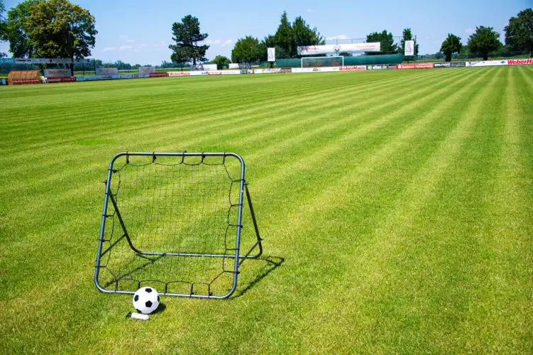 Rückprallnetz mit Ball und Pumpe