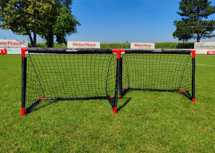 Fußballtor Garten 90x60cm faltbar + Ball