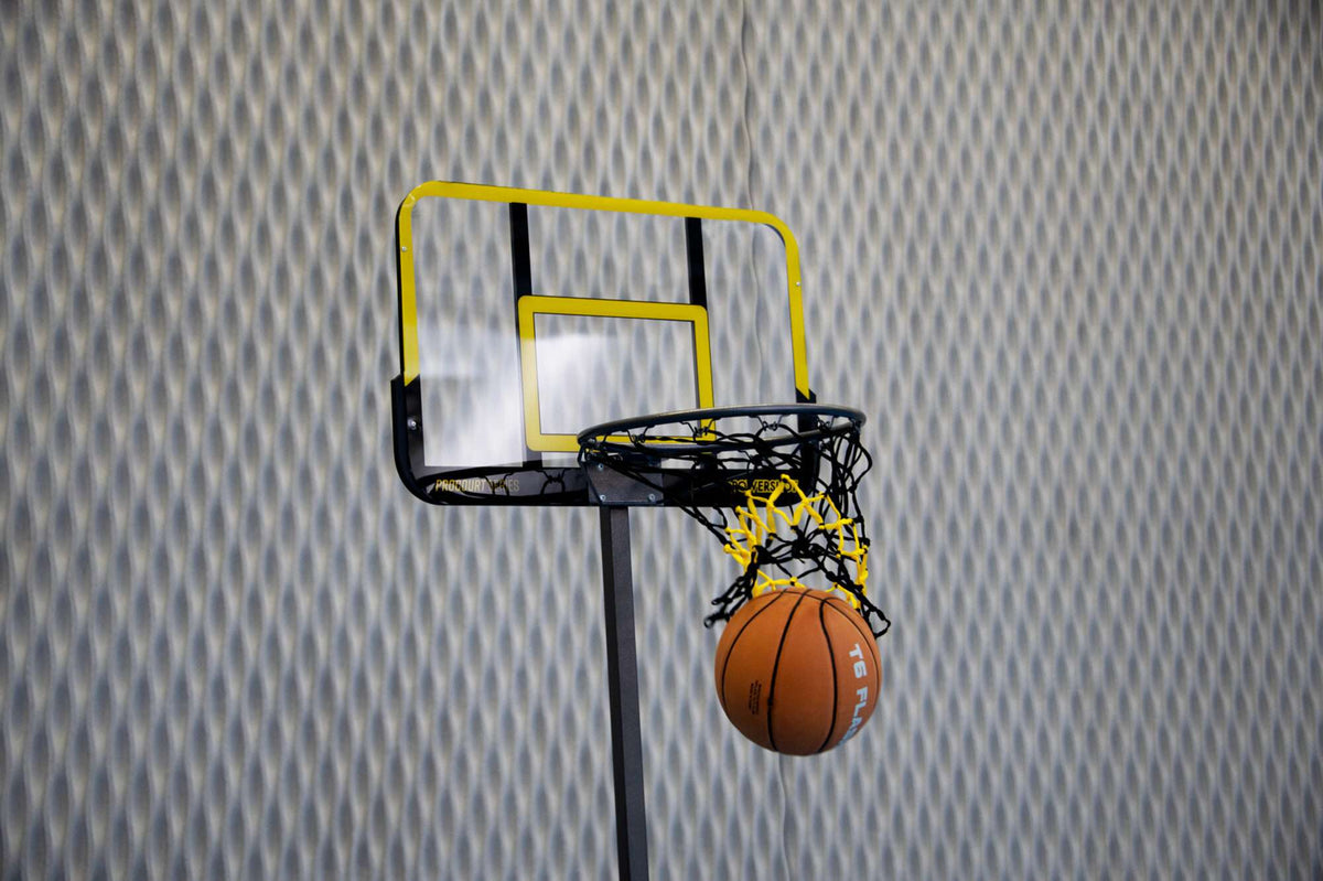 Adjustable basketball hoop (For kids) - 1.5m to 2.1m with ball Powershot