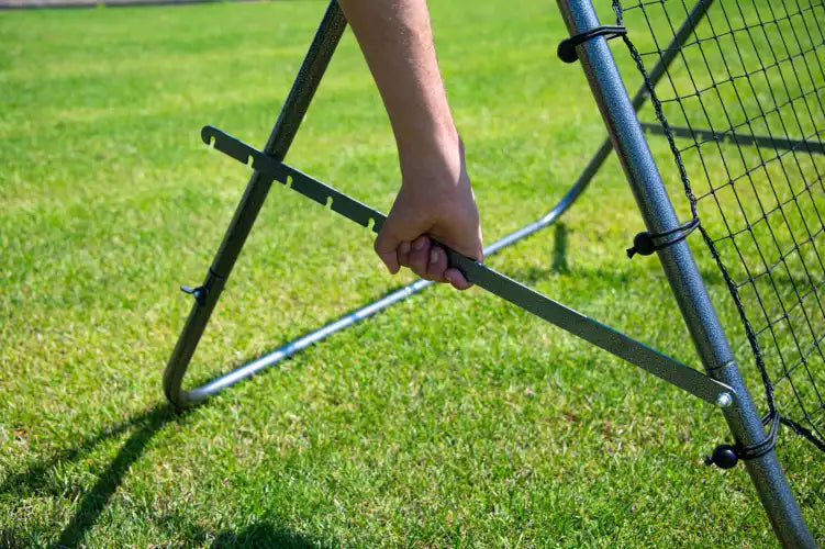 Rückprallnetz mit Ball und Pumpe