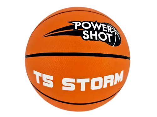 10 Basketbälle Storm T5 - Pumpe und Aufbewahrungstasche GRATIS