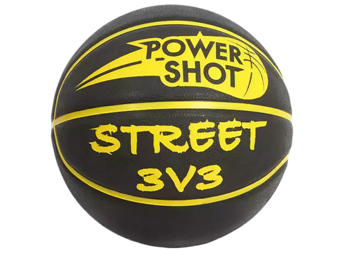 Set aus 5 Basketbällen Street 3v3 - Ballpumpe und Aufbewahrungstasche GRATIS!