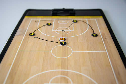 Magnetisches taktisches Tablett 35 x 20 cm - Basketball