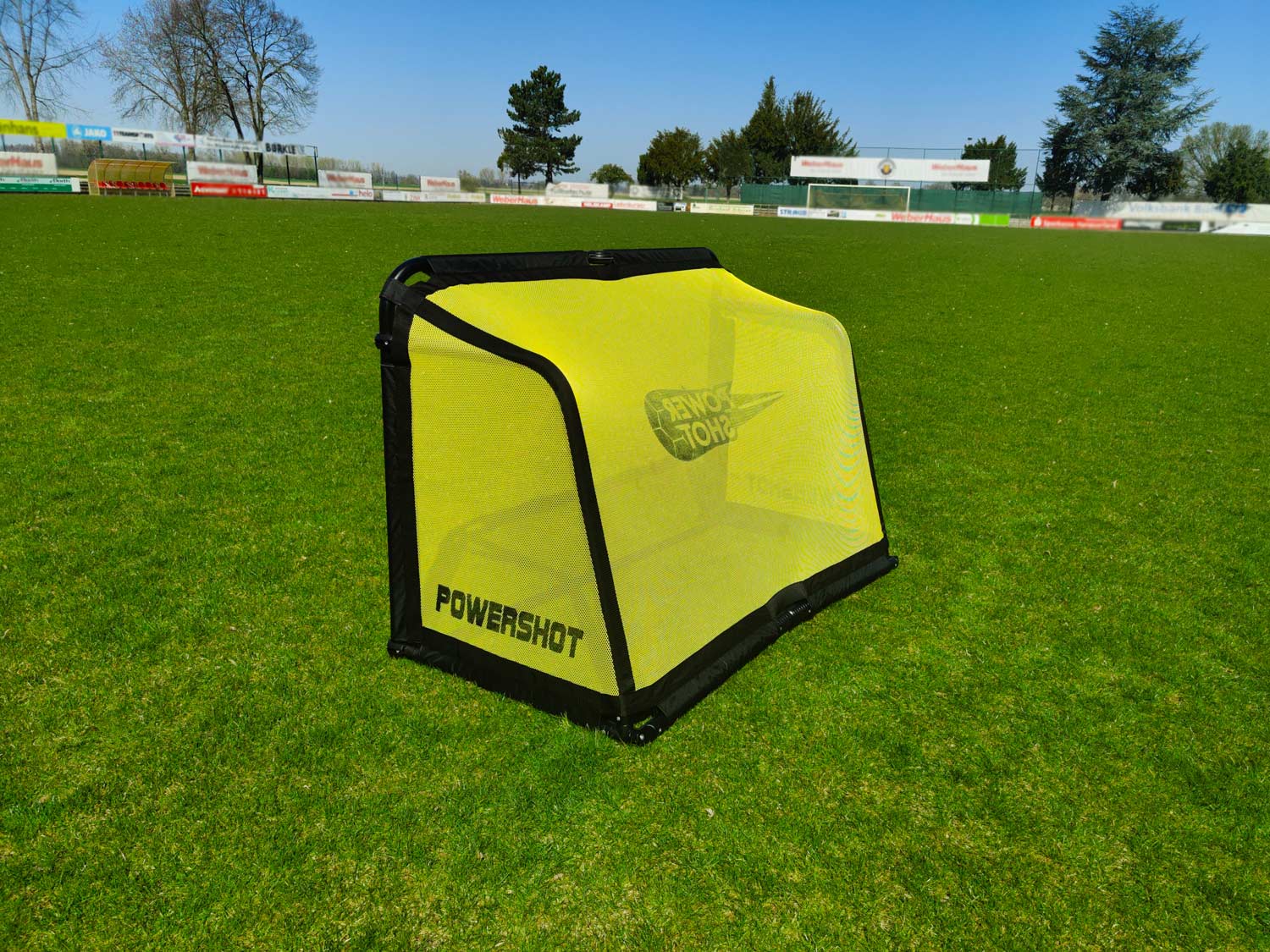 Fußballtor aus Aluminium 1,4 x 1 m FALTBAR