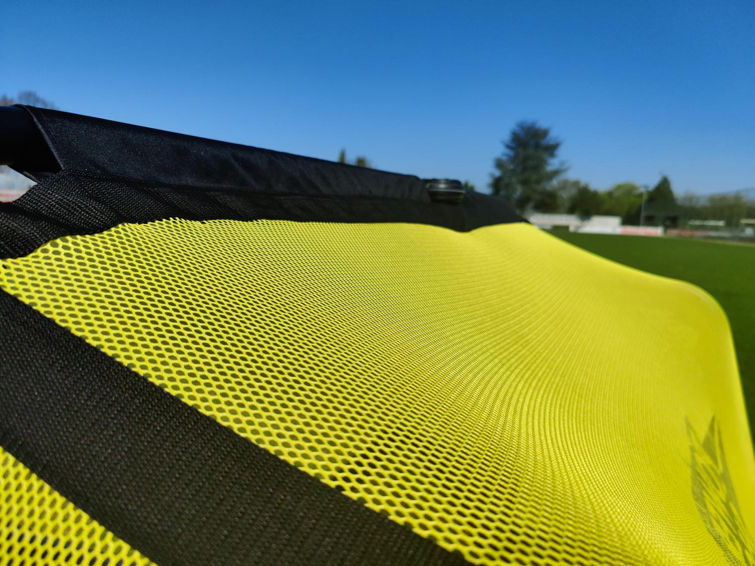 Fußballtor aus Aluminium 1,4 x 1 m FALTBAR