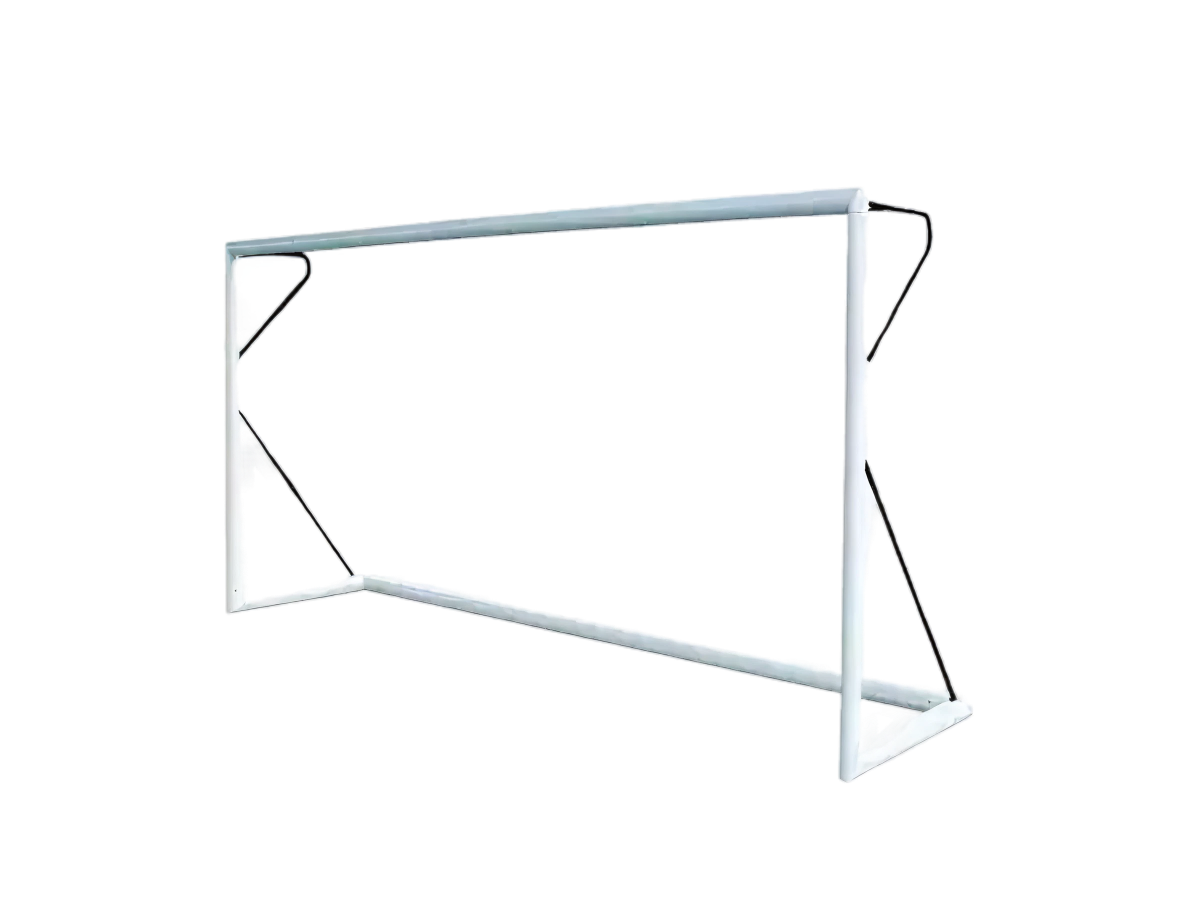 5er-Fußballtor (3m x 2m) - Transportabel - Aluminium 80mm