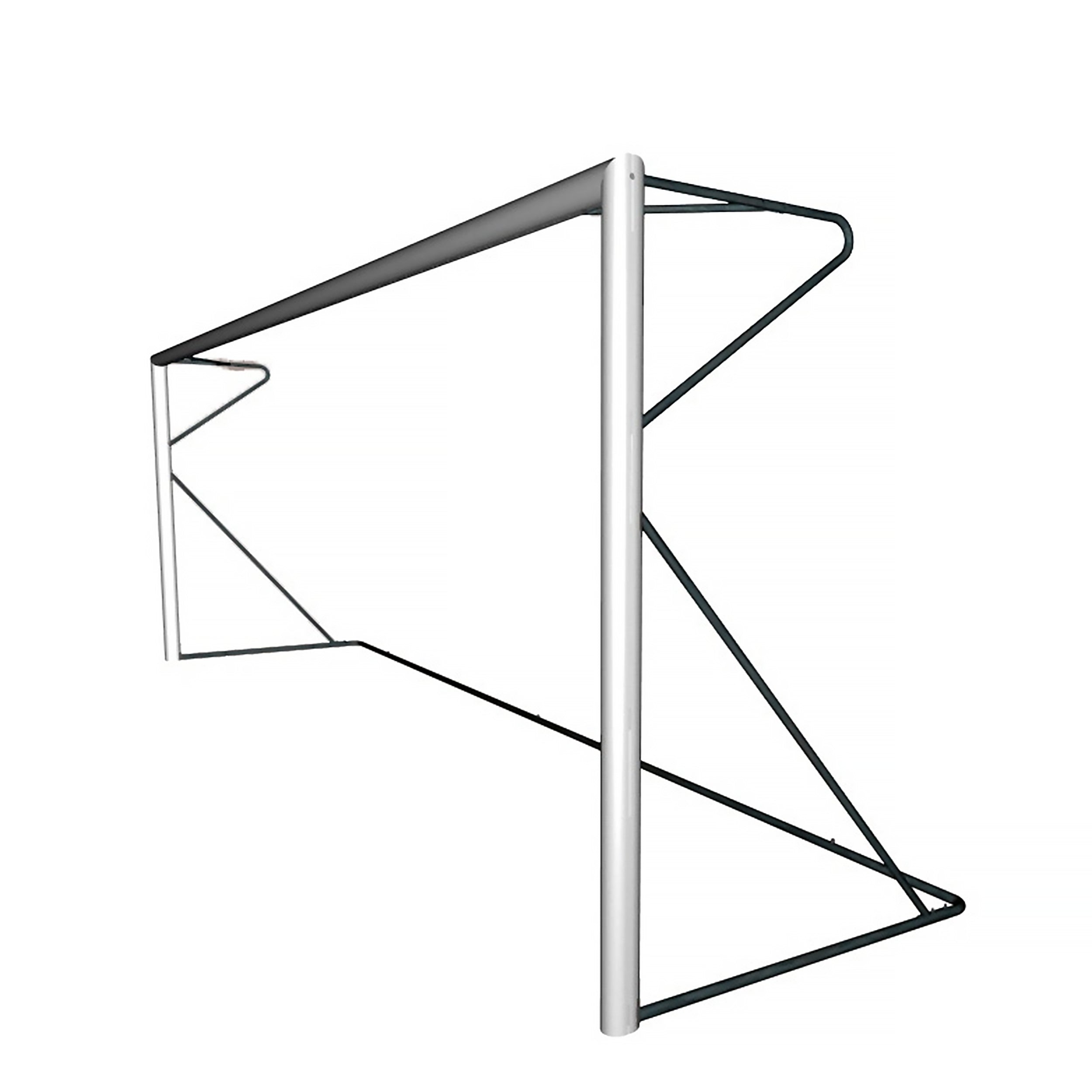 Transportables 8er-Fußballtor 6 x 2,1 m aus Aluminium