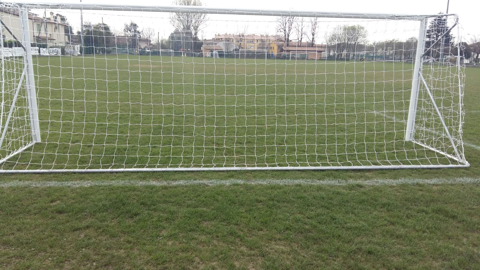 Alu Fußballtor Jugend - 6 x 2,1 m - freistehend