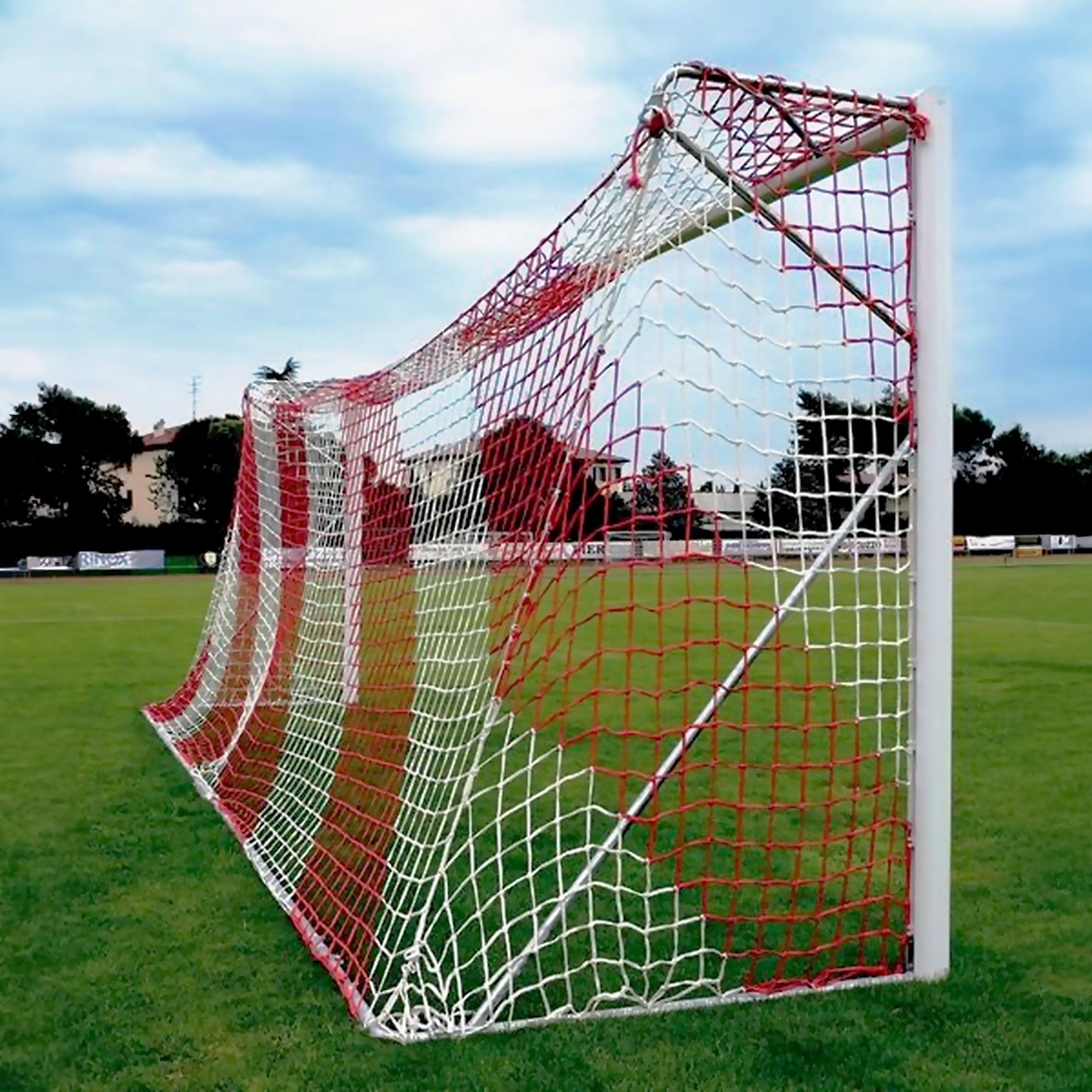Transportables 8er-Fußballtor 6 x 2,1 m aus Aluminium