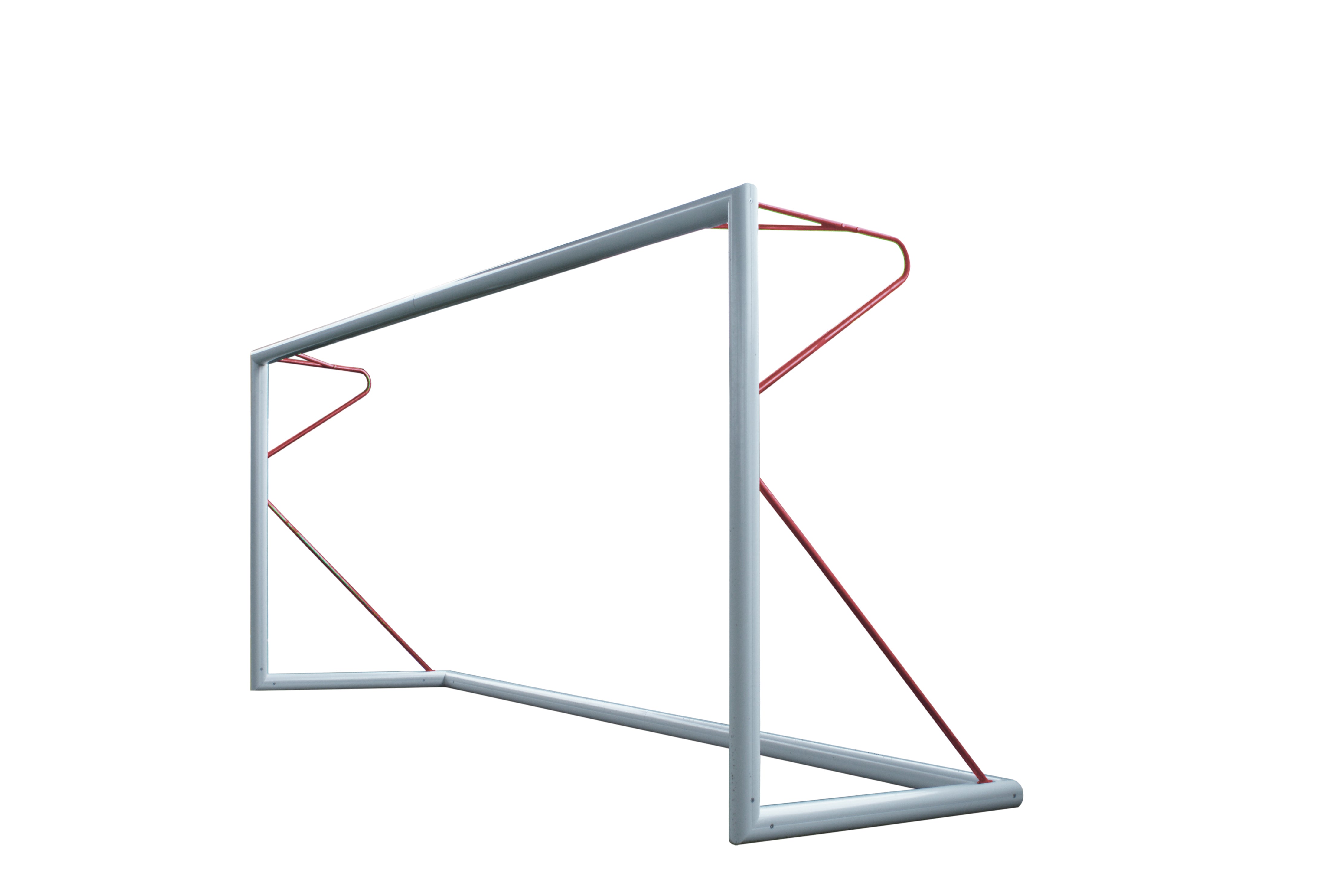 8er-Fußballtor (5m x 2m) - Transportabel - Aluminium 80mm