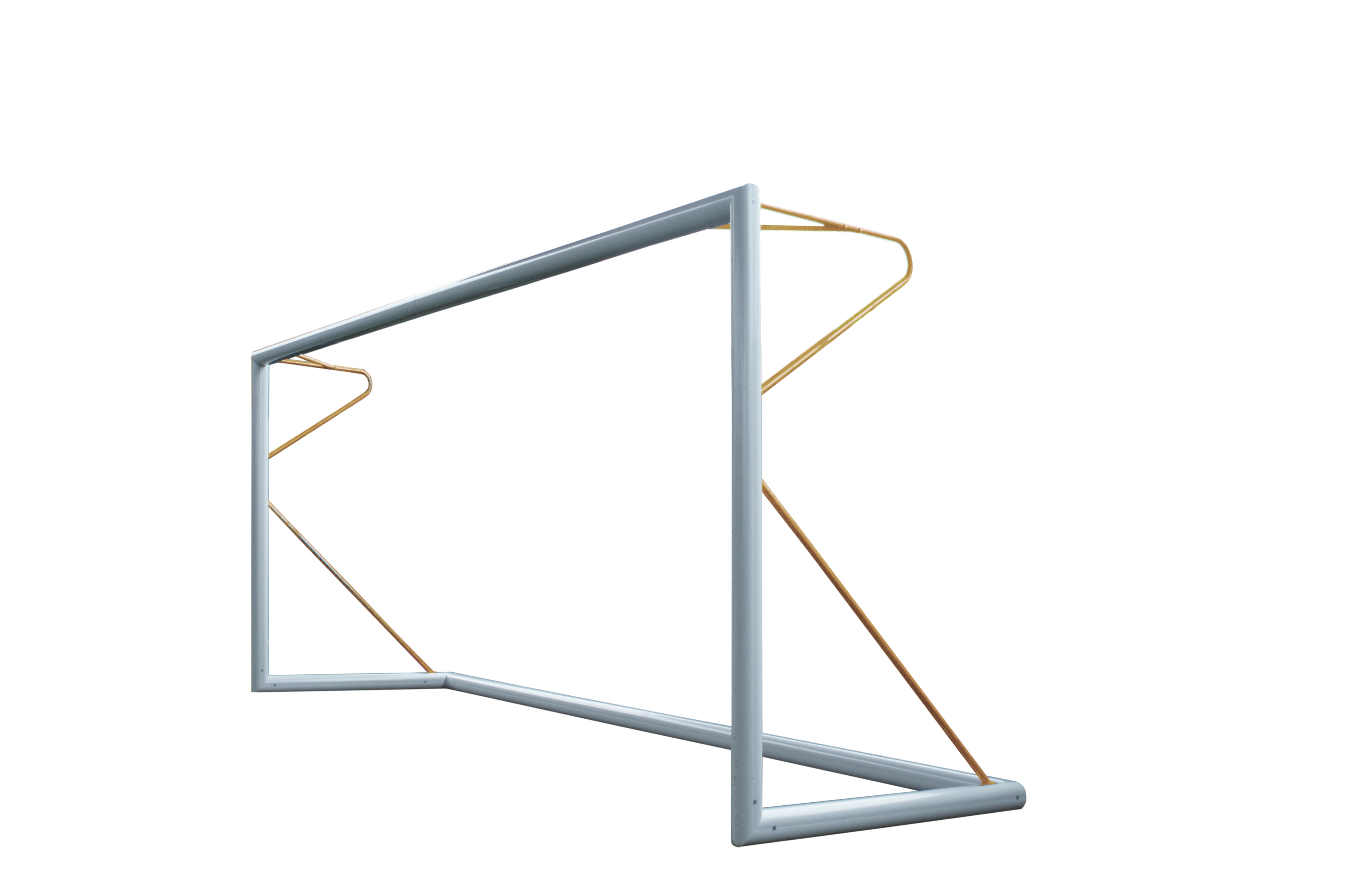 8er-Fußballtor (5m x 2m) - Transportabel - Aluminium 80mm