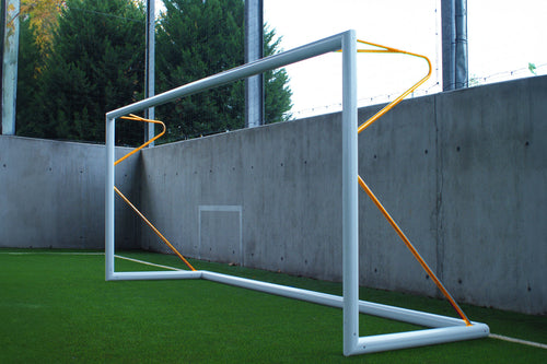 8er-Fußballtor (5m x 2m) - Transportabel - Aluminium 80mm