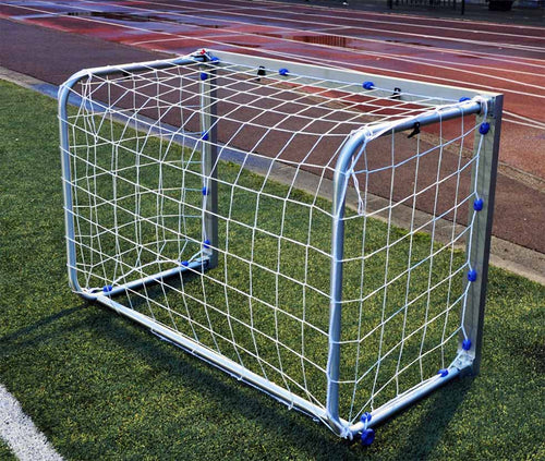 Fußballtor Mini - Minitor -  Aluminium 1,2 x 0,8m - Faltbar