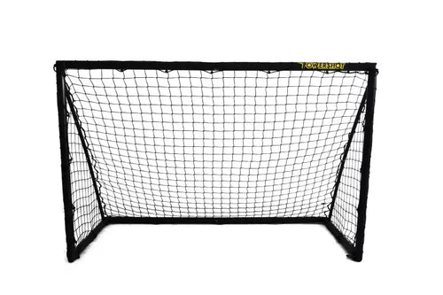 Fußballtor (1,8 x 1,2m - uPVC) + Schusswand Schwarz