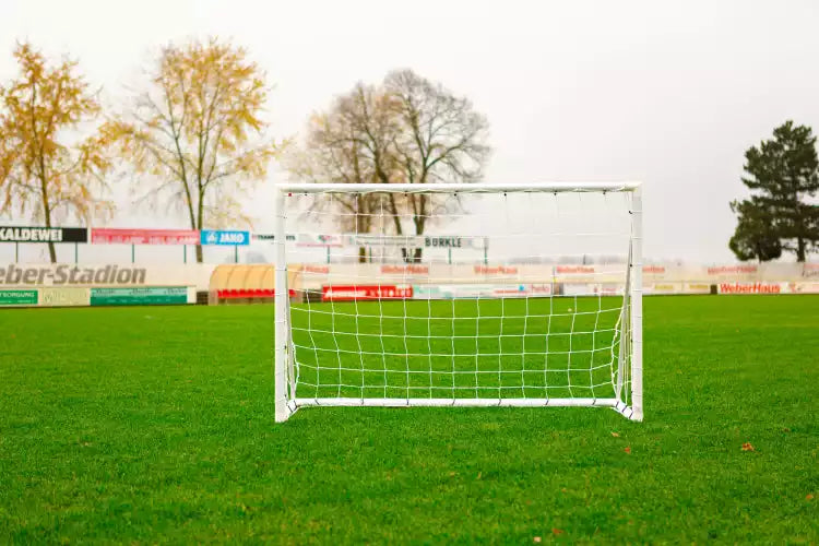 Paar Fußballtore - 1,8 x 1,2m - uPVC - Weiß