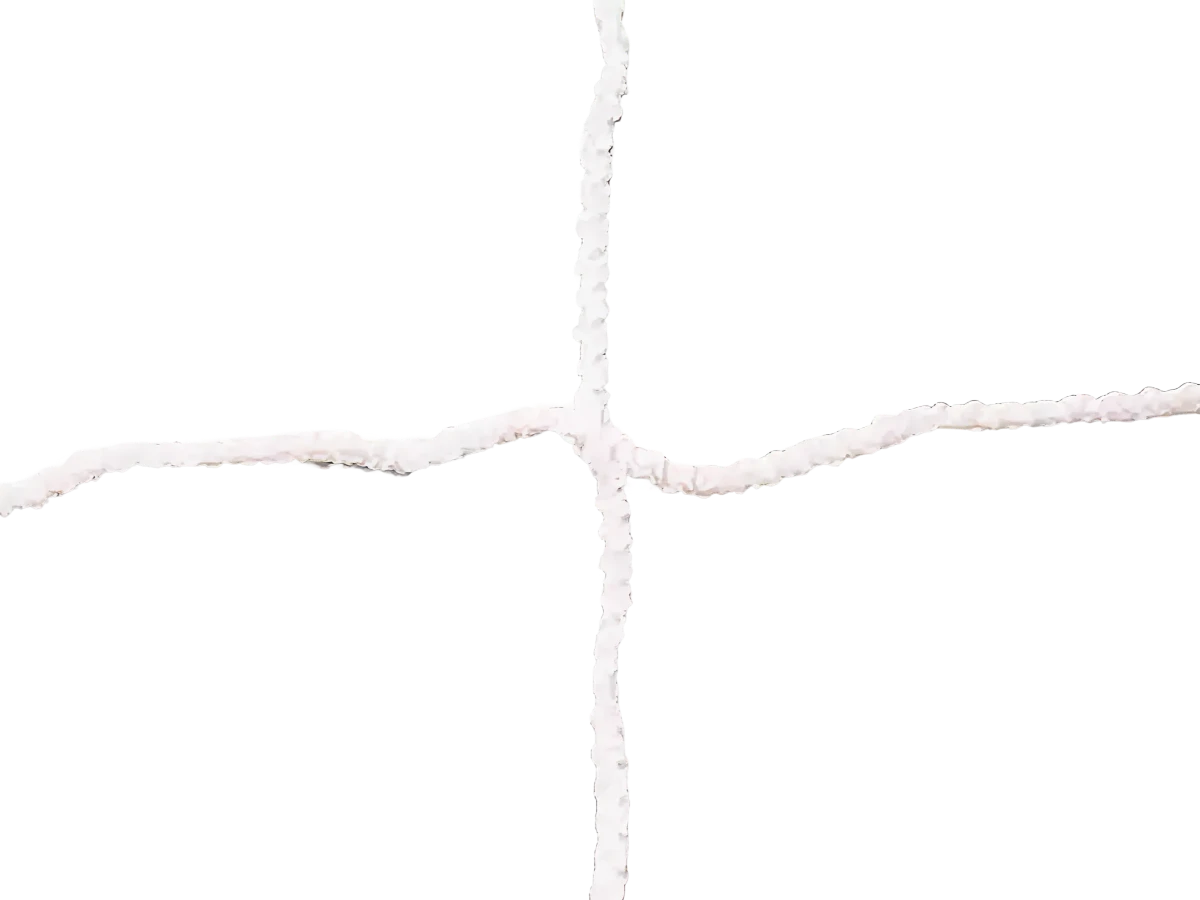 Netz für Fußballtor 5 x 2 m - 4 mm