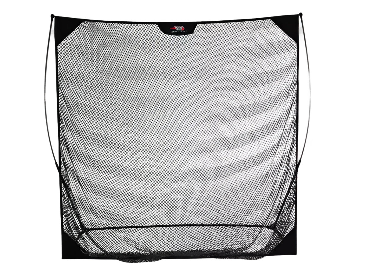 Schwarzes Golfnetz - 2.40m x 2.40m - Drive und Swing Training