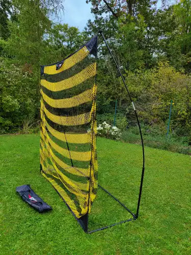 Schwarzes Golfnetz - 2.40m x 2.40m - Drive und Swing Training