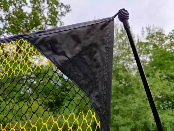 Schwarzes Golfnetz - 2.40m x 2.40m - Drive und Swing Training