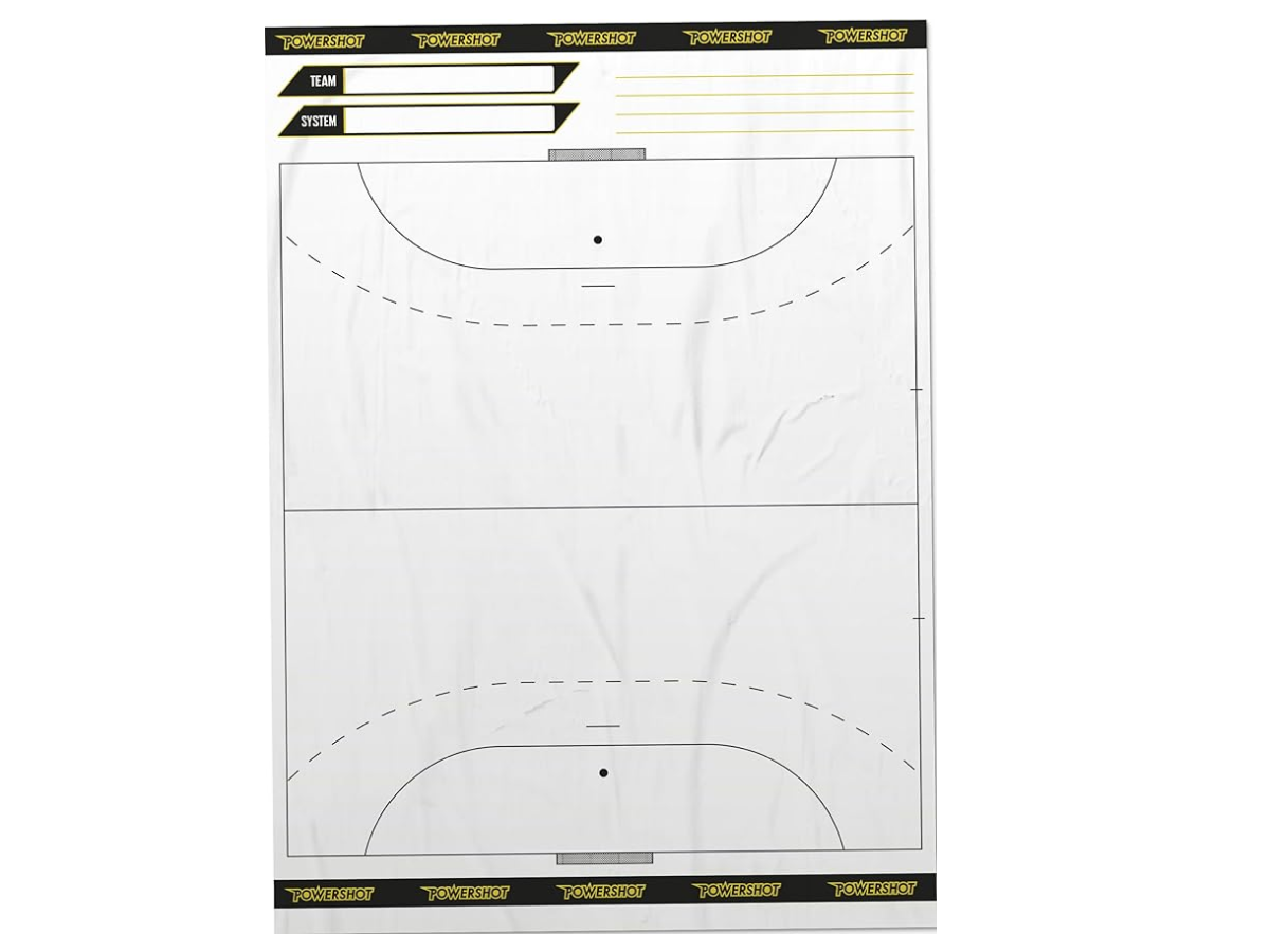 Rolle taktische Handballfolien - Ganzes Spielfeld