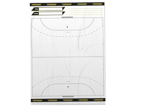 Rolle taktische Handballfolien - Ganzes Spielfeld