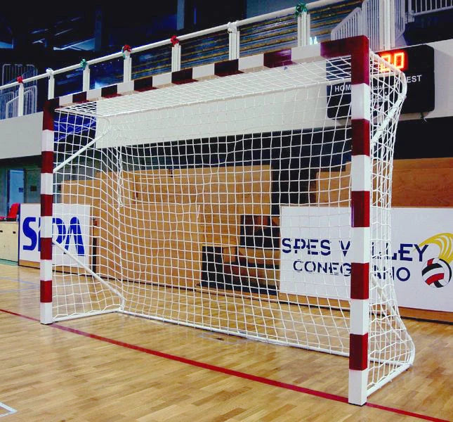Konkurrenzfähiges, mobiles Handballtor aus Stahl 
