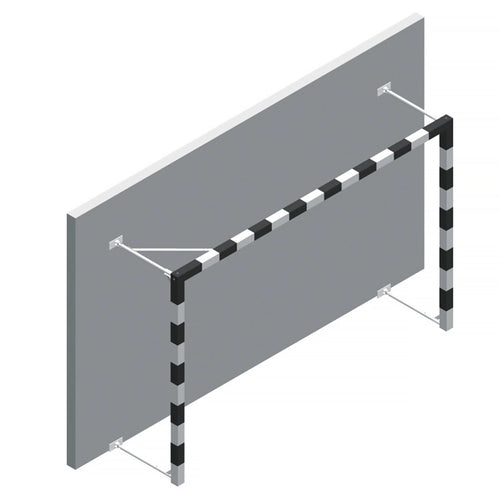 Inklapbaar handbaldoel - 3m x 2m - aluminium