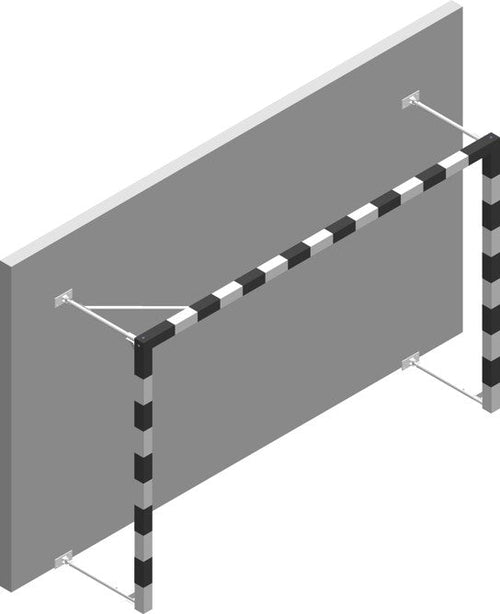 Handballtor ALU - faltbar - 3 x 2 m