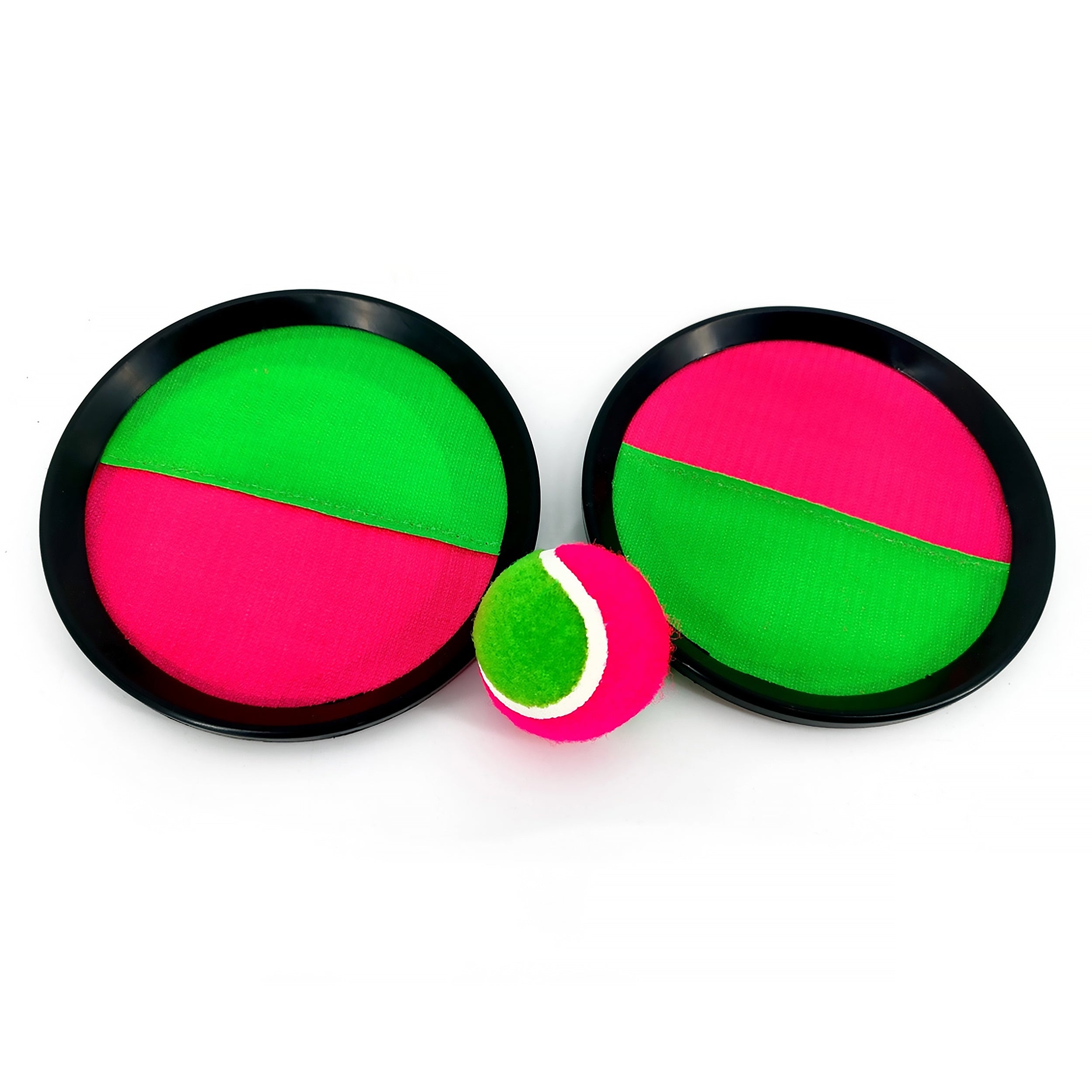 Klettballspiel mit Schlägern und Ball