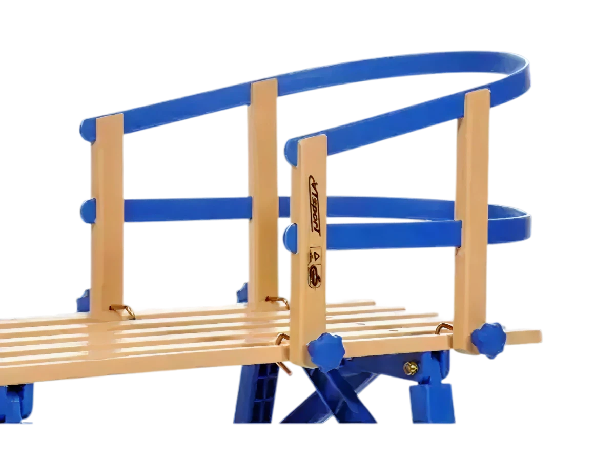 Rückenlehne für Schneckenschlitten
