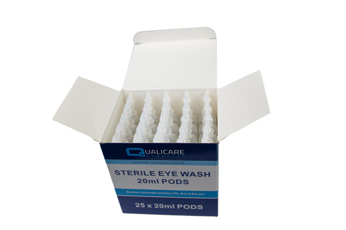 Oogspoelampullen - 20ml (pak van 5)