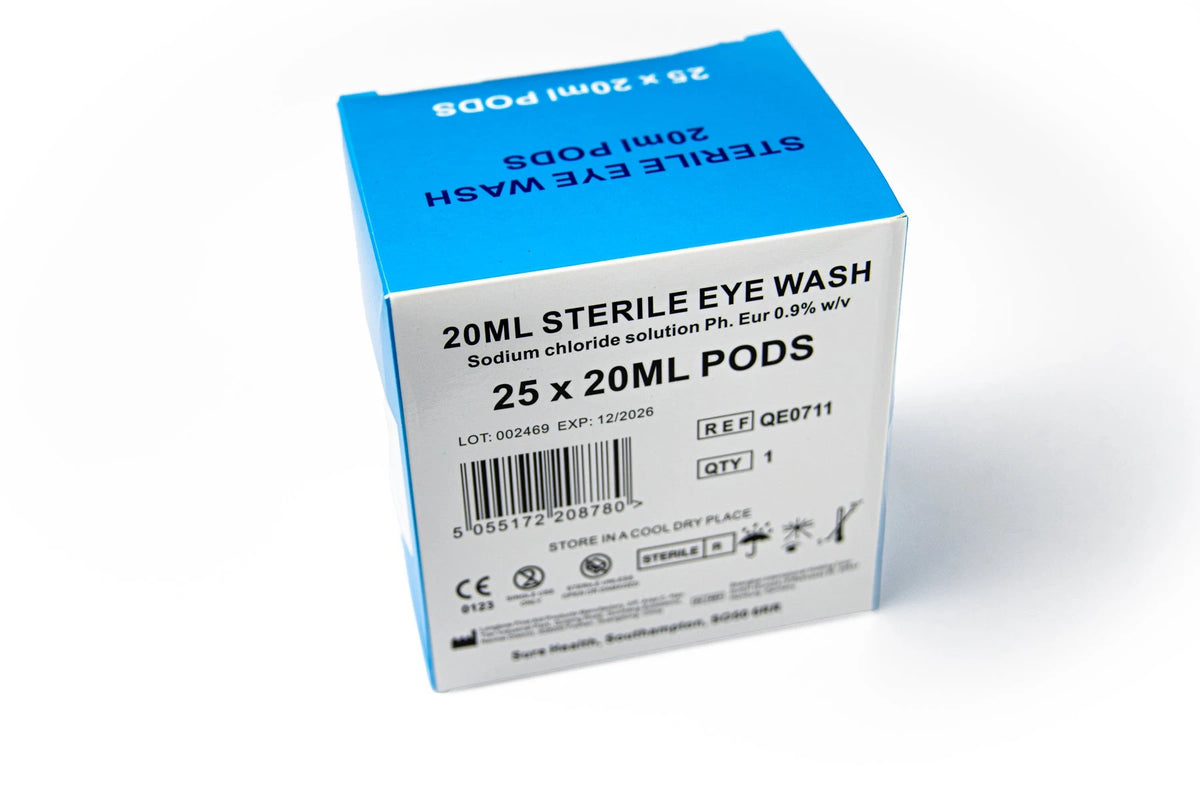 Oogspoelampullen - 20ml (pak van 5)