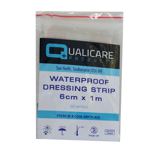 Waterafstotende wondverbandstrip - 6cm x 100cm