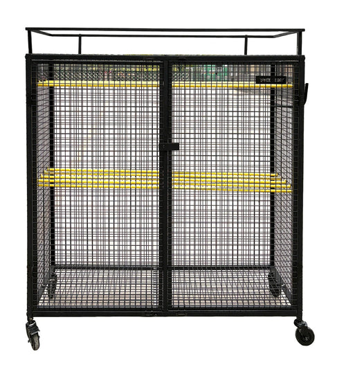 Opslagkooi - 145cm x 55cm x 155cm (met hangslot)