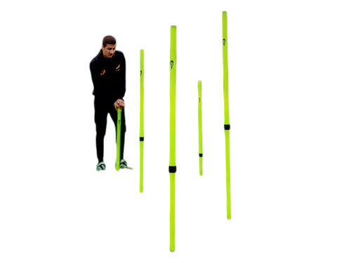Slalomstange teleskopisch - 1 Stück - 91 bis 172 cm
