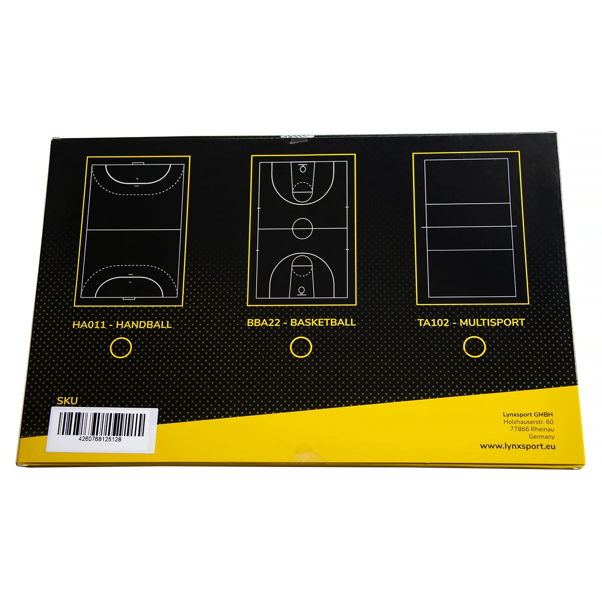 Inktloos tactisch handbalbord - 35cm x 22cm