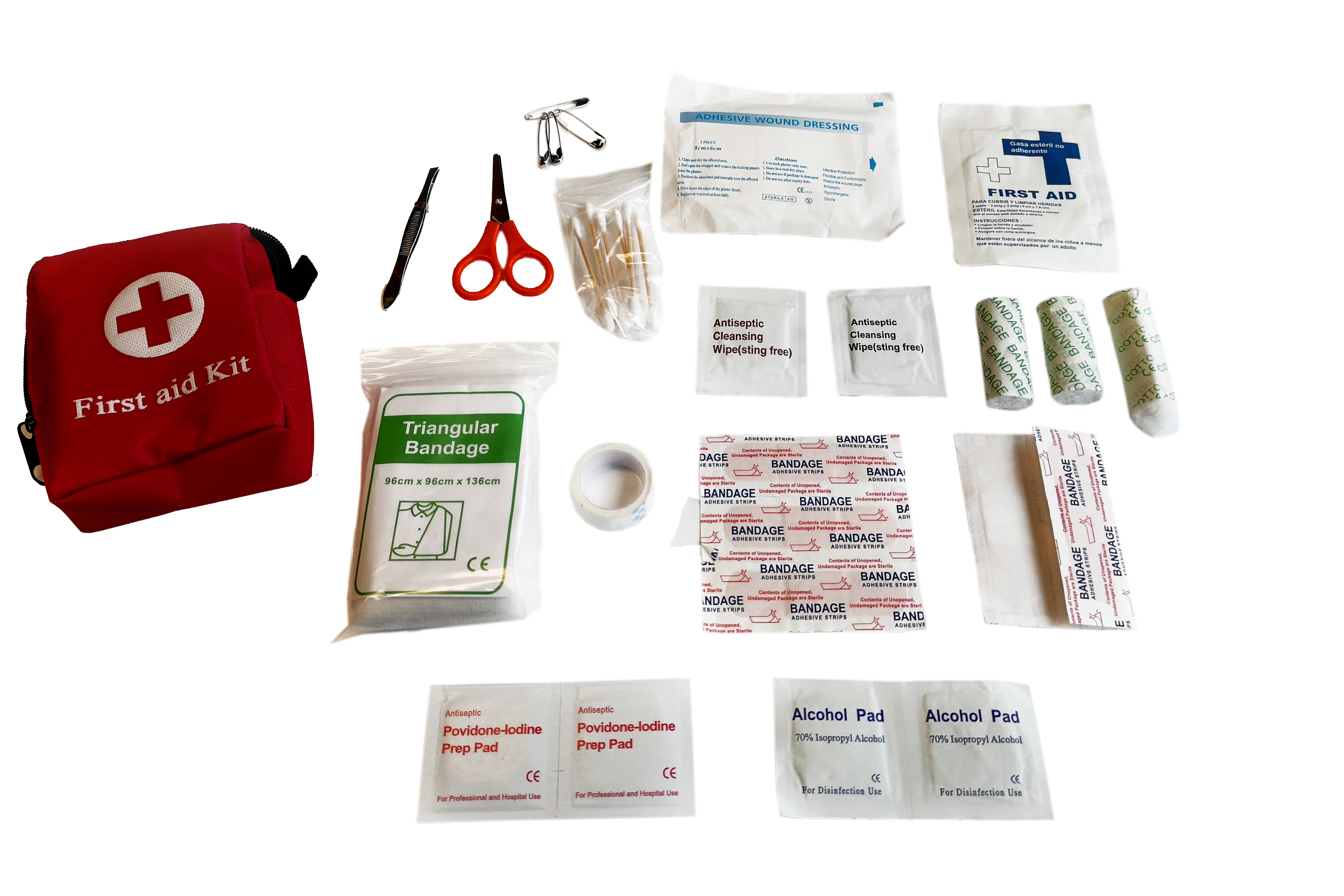 Komplettes Erste-Hilfe-Set