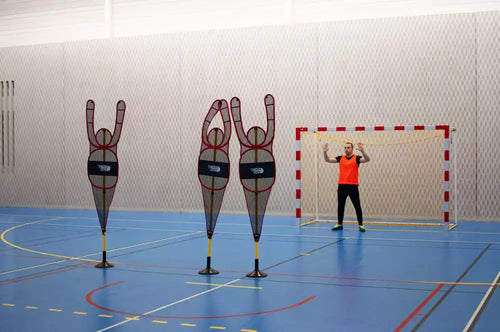 D-MAN Defensivpuppe 3er SET - Basketball Wall "B.EASE"