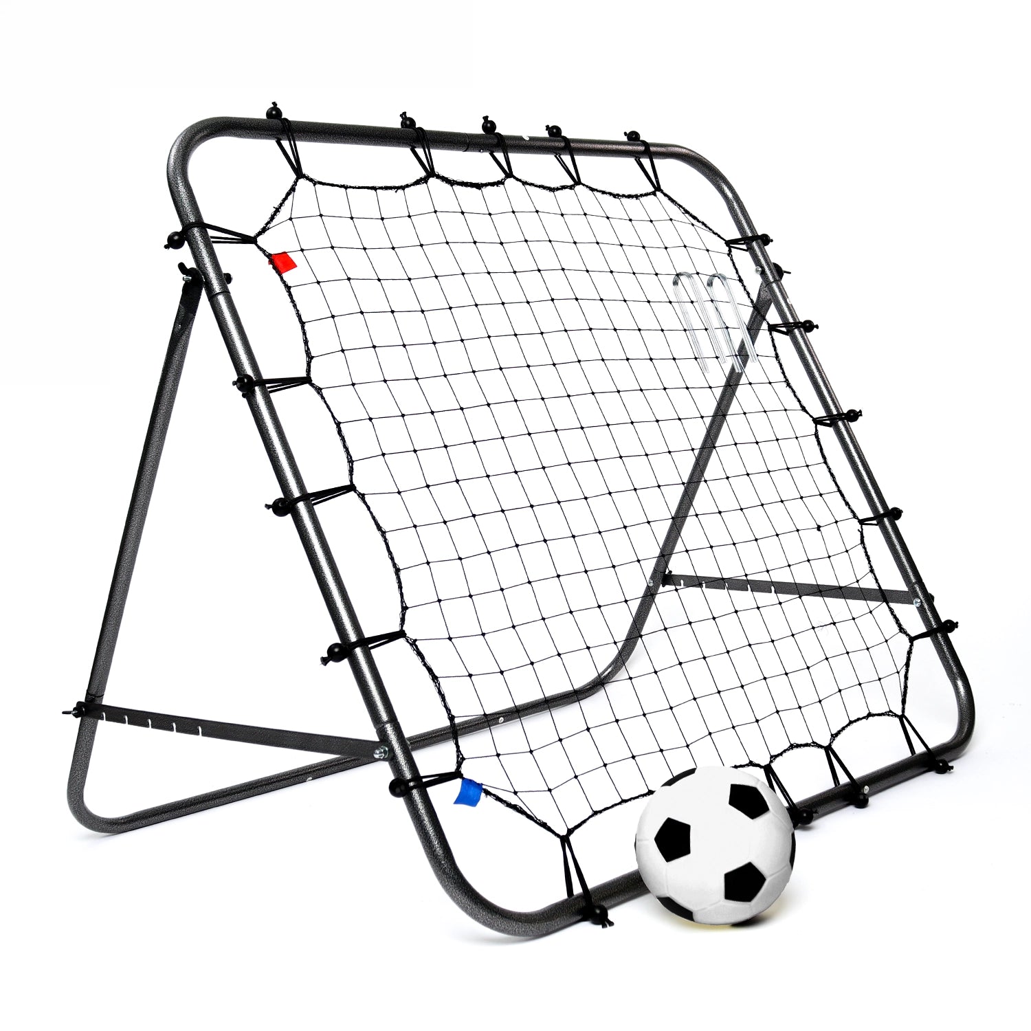 Rückprallnetz mit Ball und Pumpe