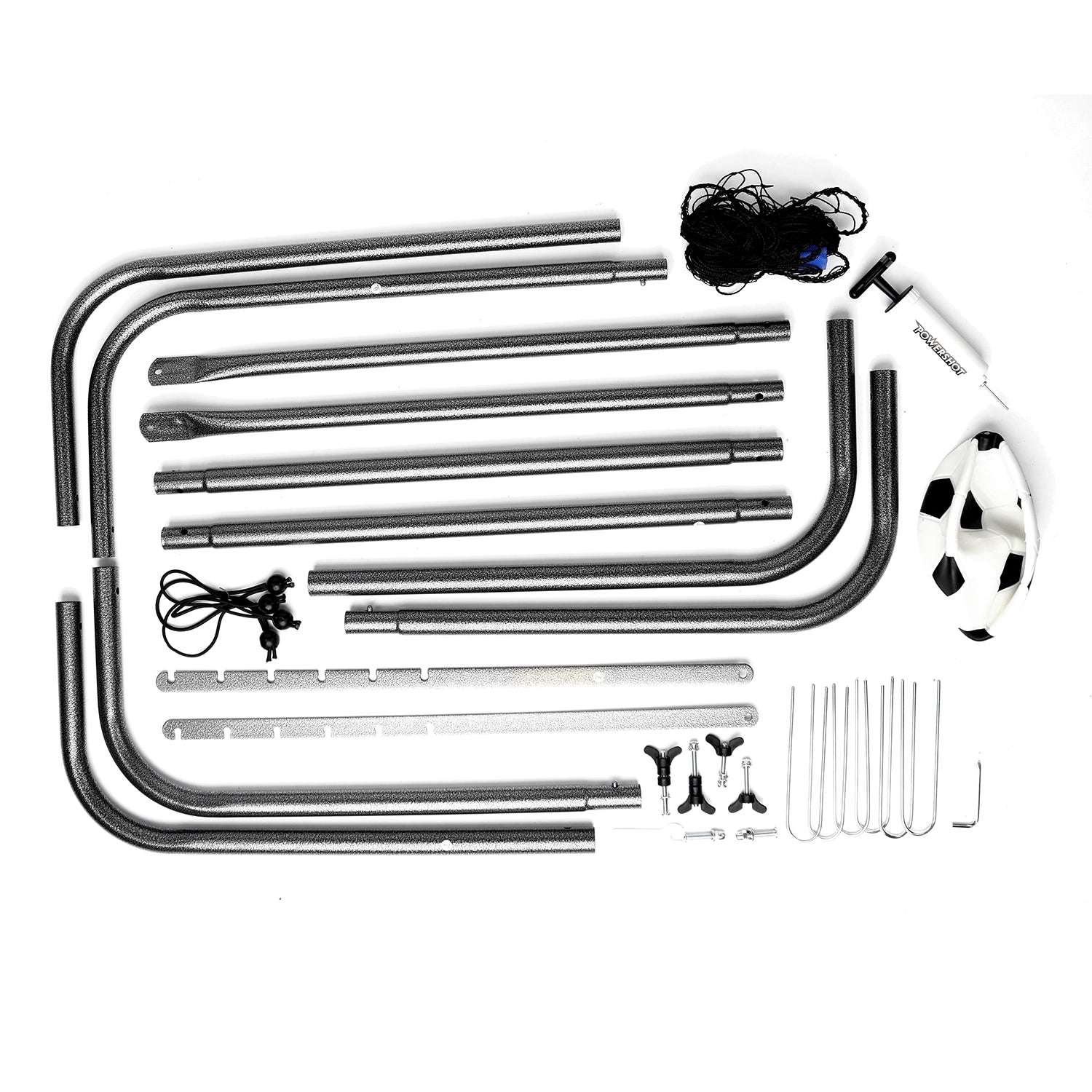 Rückprallnetz mit Ball und Pumpe