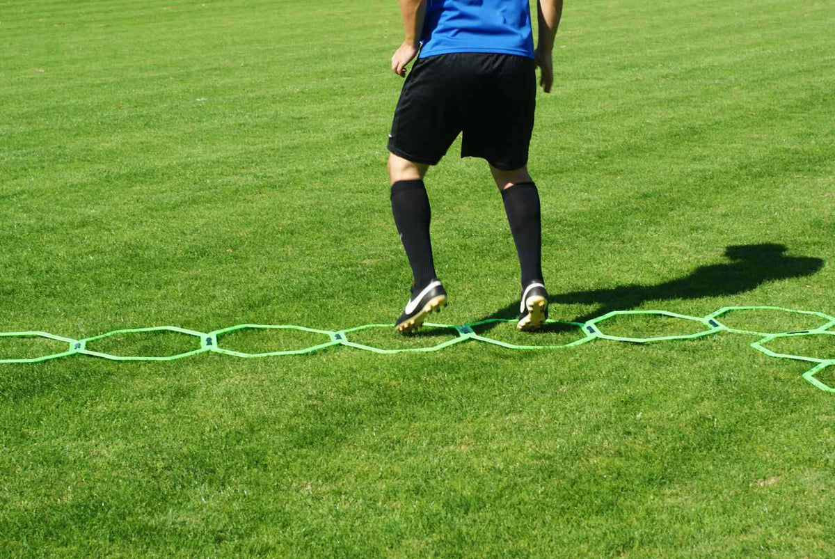Achthoekige loopladder met draagtas