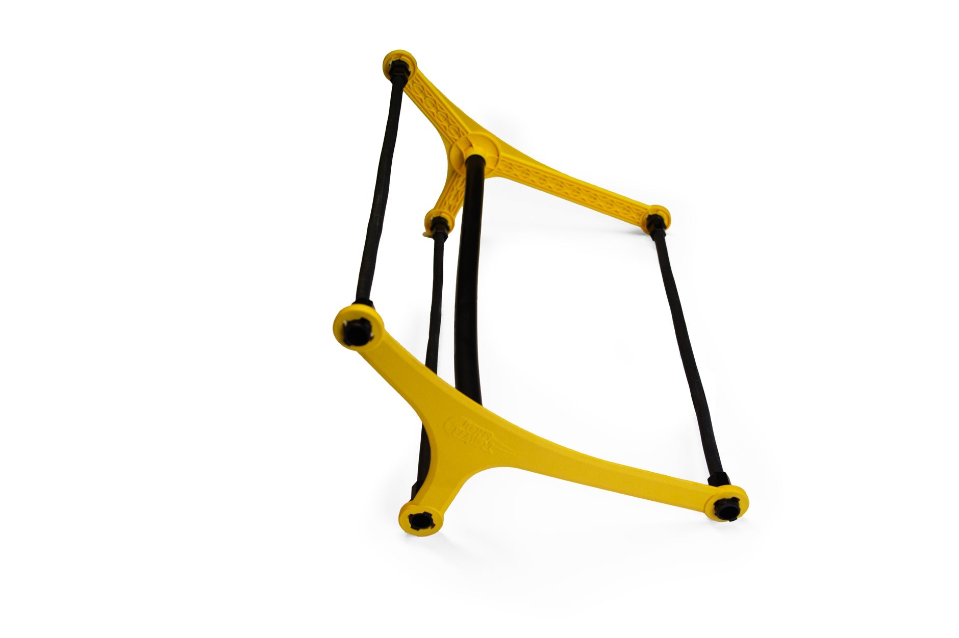Dreieckige Agility-Hürde mit mehreren Höhen