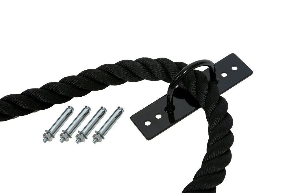 Battle rope - 9m x 0.038m met verankeringsset