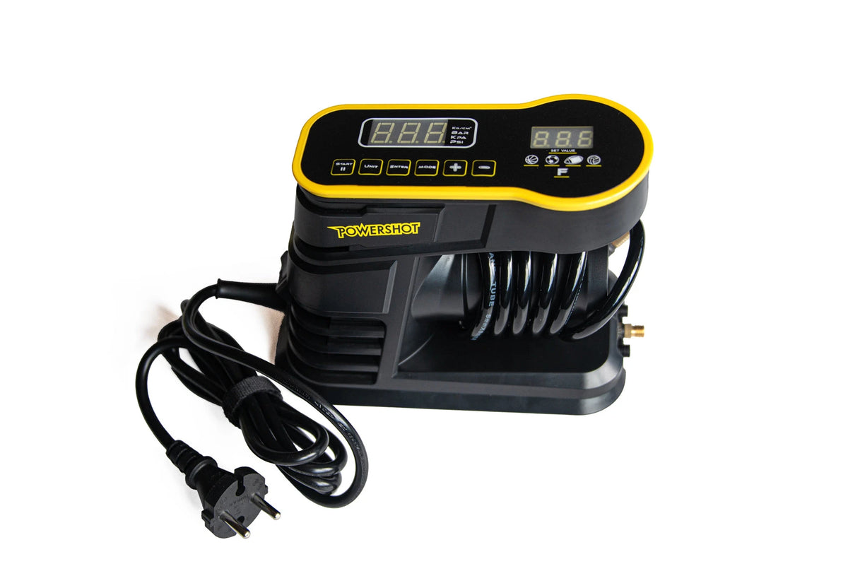Intelligente compressor met automatische stopfunctie