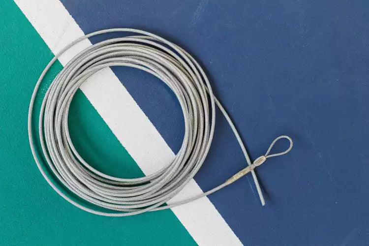 Ersatzkabel für Tennisnetze - Stahl - 13,80 m